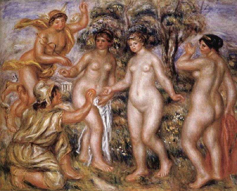 Pierre Renoir The judgment of Paris china oil painting image